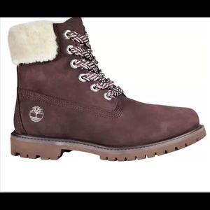 Timberland Women's Shearling Waterproof Boots